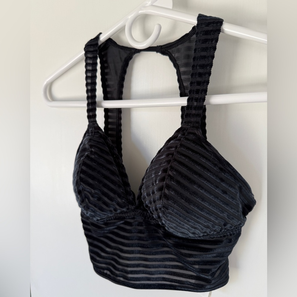 Navy Gilly Hicks Bralette Size Small